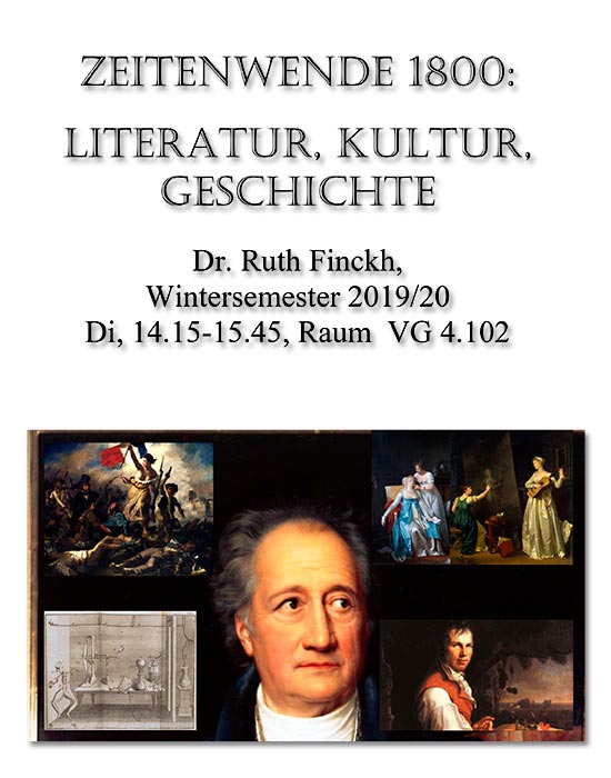 Zeitwende 1800 - Literatur Kultur Geschichte - Dr. Ruth Finckh